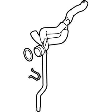 Audi TT RS Quattro Water Hose - 8J0-122-101-A