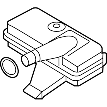 Audi Automatic Transmission Filter - 0B5-325-429-E