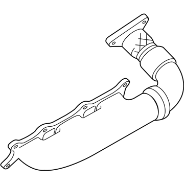 Audi Q7 Exhaust Manifold - 059-253-033-BP
