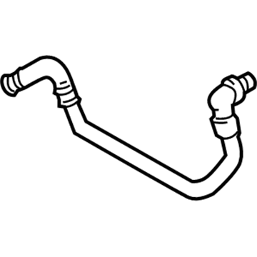 Audi S8 Brake Booster Vacuum Hose - 4E1-611-931-CG