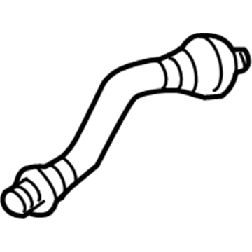 Audi Brake Booster Vacuum Hose - 4E1-611-931-CF
