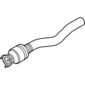 Audi RS3 Exhaust Pipe - 8S0-254-502-B