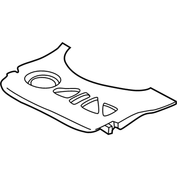 Audi 8D9-863-599 Insert 8D9-863-599 Audi Insert Illustration 1 of 1