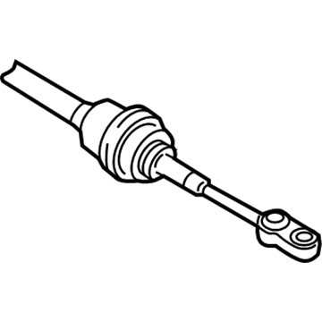 Audi Shift Cable - 8K0-713-265-B