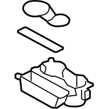 Audi A4 Cup Holder - 8K0-862-533-A-6PS