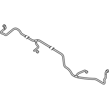 4M0-955-970-B Audi Washer Hose Illustration 1 of 1