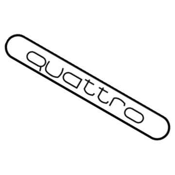 Audi RS3 Emblem - 8V0-853-737-A