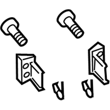 420-898-173 Audi Lining Hardware Kit Illustration 1 of 1