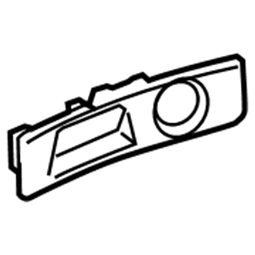 Audi 4E0-919-180 Power Outlet Bezel Audi 4E0-919-180 Power Outlet Bezel