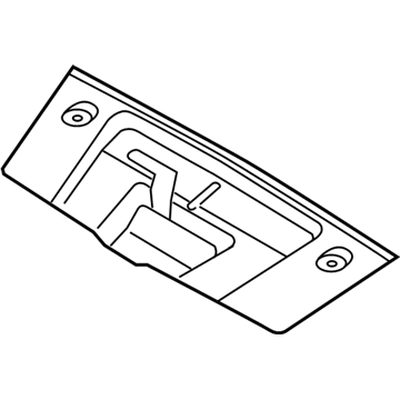 420-857-161-A-01C Audi Front Trim Illustration 1 of 1