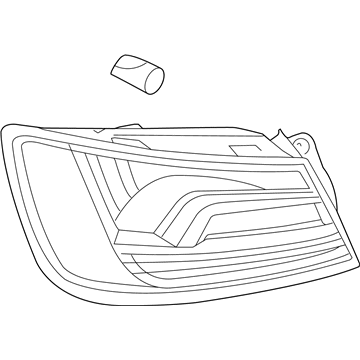 Audi A3 Back Up Light - 8V5-945-092-A