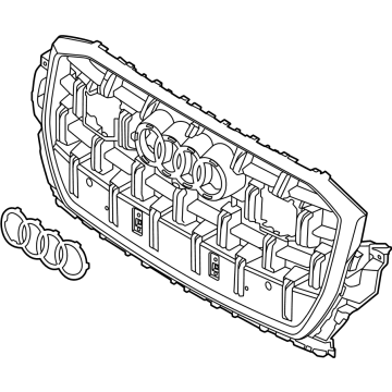 Audi SQ7 Grille - 4M0-853-651-BM-RN4
