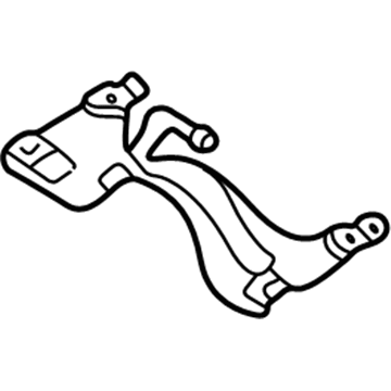 Audi TT Quattro Muffler Strap - 8N0-253-461-C