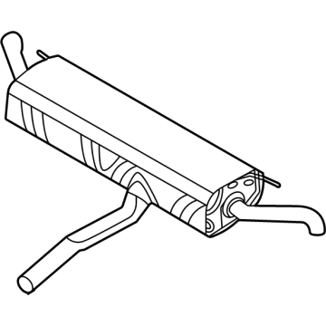 Audi Q5 PHEV Exhaust Pipe - 80A-253-609-G