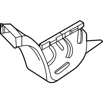 Audi e-tron GT Air Duct - 9J1-815-266