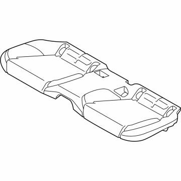 Audi e-tron GT Seat Cushion - 9J1-885-375-G