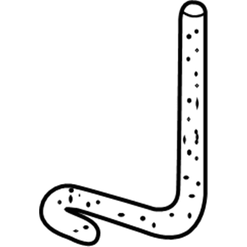 Audi 100 Water Hose - 078-121-058-L