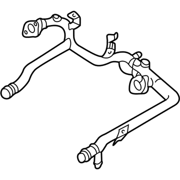 Audi Cabriolet Water Hose - 078-121-071-AL