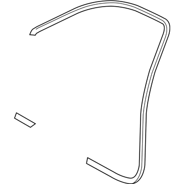Audi Door Seal - 8P4-831-721-C-7N9