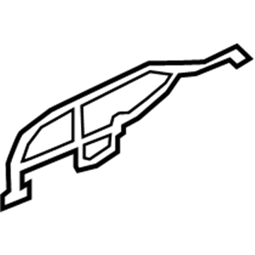 Audi 4M0-882-634-B Outer Finish Panel Retainer Bracket Audi 4M0-882-634-B Outer Finish Panel Retainer Bracket