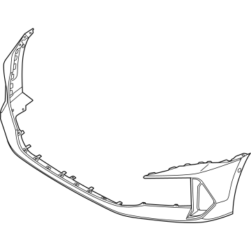 Audi RS3 Bumper - 8Y0-807-065-H-GRU