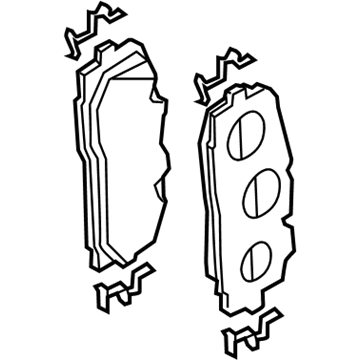 Audi SQ5 Brake Pads - 4M0-698-151-BH