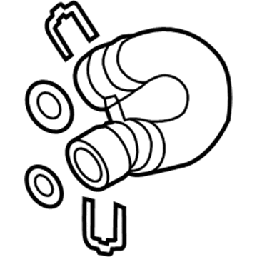 Audi A7 Quattro Cooling Hose - 4G0-122-101