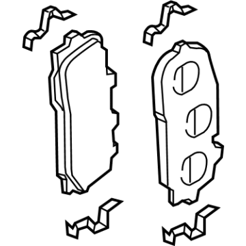 Audi Brake Pads - 4M0-698-151-BJ