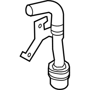 Audi SQ5 Sportback Water Hose - 80A-122-445-F