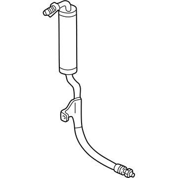 Audi A6 Transmission Oil Cooler Hose - 4B0-317-826-T