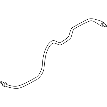 Audi A6 Transmission Oil Cooler Hose - 8E0-317-817-B