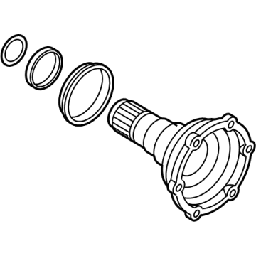 Audi Output Shaft Seal - 09R-598-081