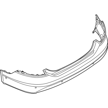 Audi e-tron GT Bumper - 4J3-807-421-C-GRU