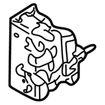 Audi A4 Door Latch Assembly - 8E1-837-016-D