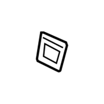 Audi 4M0-883-945-A-4PK Trim Plate 4M0-883-945-A-4PK Audi Trim Plate Illustration 1 of 1