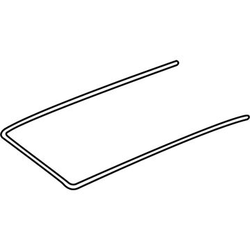 Audi 4M0-877-439-A Gasket 4M0-877-439-A Audi Gasket Illustration 1 of 1
