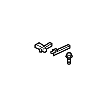 4M0-898-924 Audi Sunshade Hardware Kit Illustration 1 of 1
