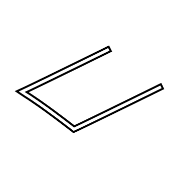 Audi 4M0-877-297-B Rear Glass Seal Strip Audi 4M0-877-297-B Rear Glass Seal Strip