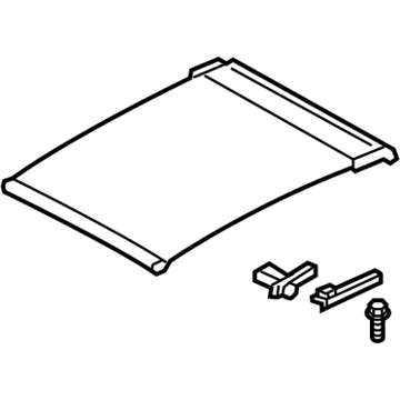 Audi 4M0-877-307-A-5L9 Sunshade 4M0-877-307-A-5L9 Audi Sunshade Illustration 1 of 1