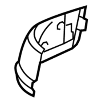 Audi 4H0-885-949 End Cover