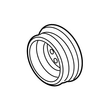 Audi A7 Sportback Crankshaft Pulley - 06M-105-251-BE