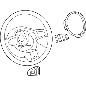 Audi A8 Quattro Steering Wheel - 4E0-419-091-CB-1VB