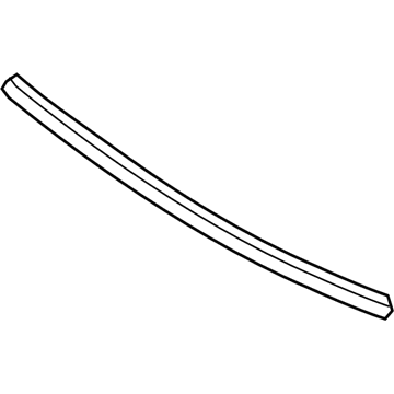 Audi 8W6-853-306 Reveal Molding 8W6-853-306 Audi Reveal Molding Illustration 1 of 1