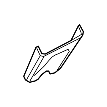 Audi 8W6-857-519-4PK Upper Cover 8W6-857-519-4PK Audi Upper Cover Illustration 1 of 1