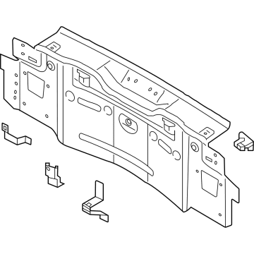 Audi 89A-813-301-A END PLATE Audi 89A-813-301-A END PLATE