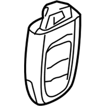 Audi Key Fob - 8K0-959-754-CL-TKE