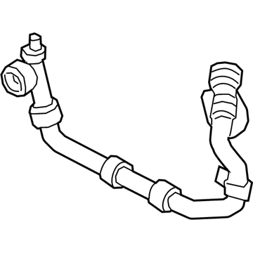 Audi TTS Quattro Cooling Hose - 5Q0-122-051-EL