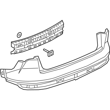 Audi e-tron S Bumper Cover - 4KE-807-067-GRU