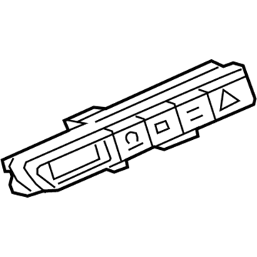 Audi A8 Quattro Hazard Warning Switch - 4H1-959-673
