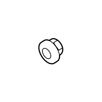 N-901-838-04 Audi Stabilizer Link Lock Nut Illustration 1 of 1